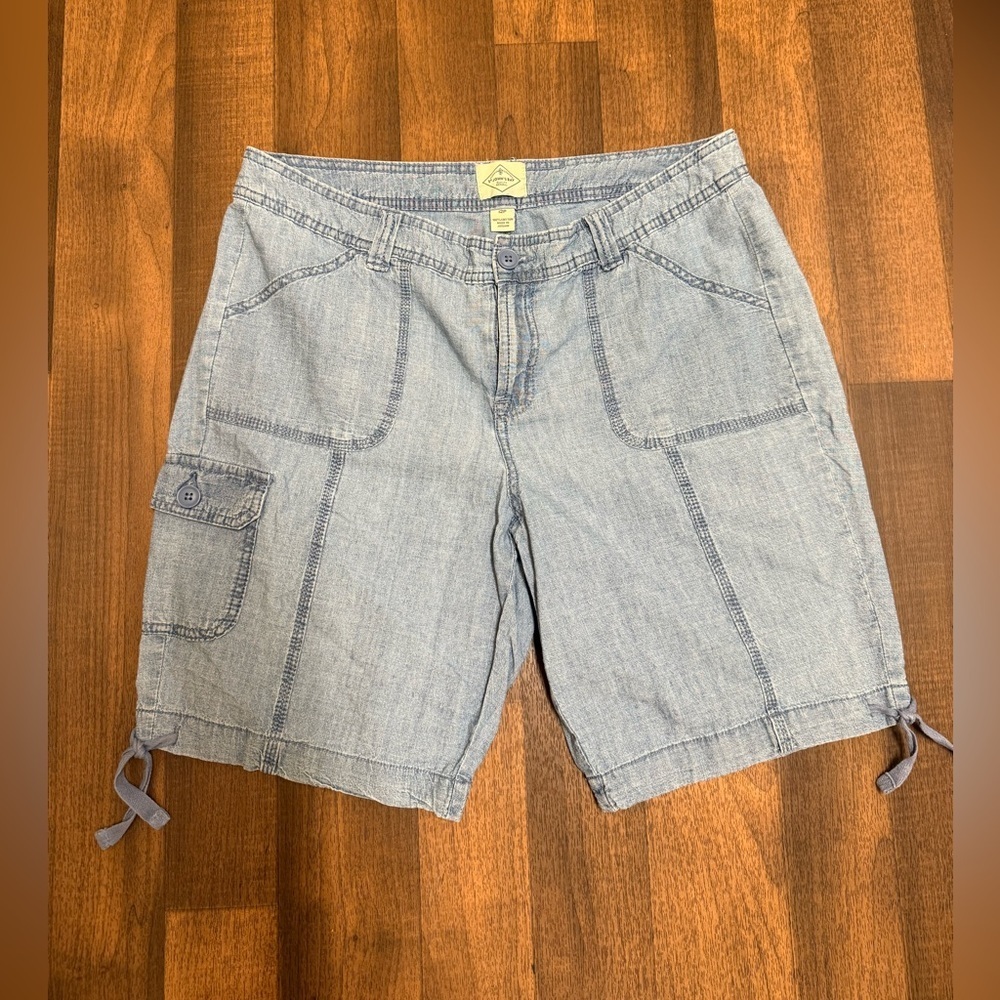 St. John's Bay Gray Cargo Shorts for Men